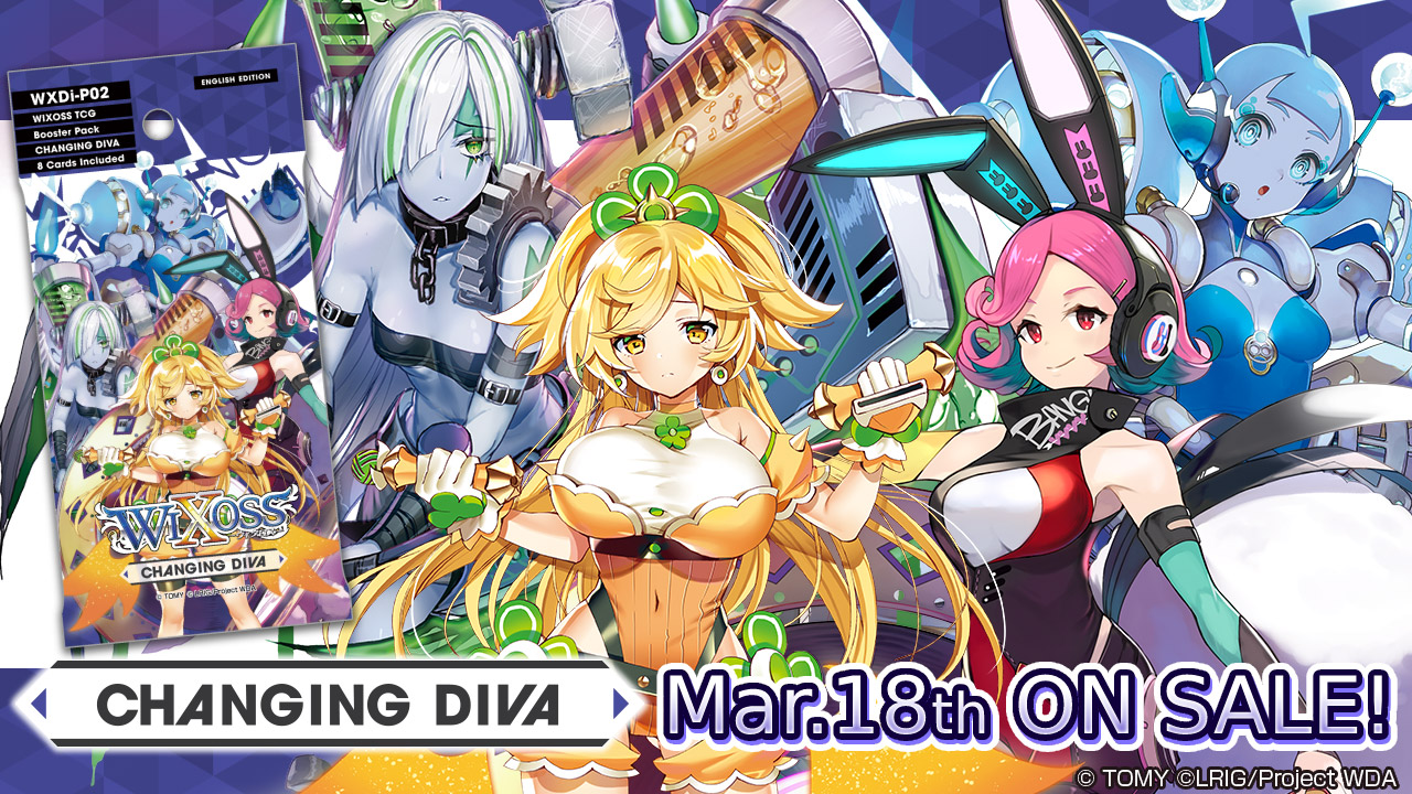3rd Booster Pack CHANGING DIVA